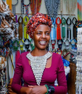 cowrie-shell neckpiece